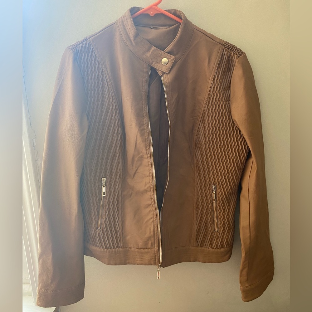 Leather jacket